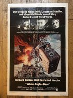 Affiche originale du film « Where eagles dare »
